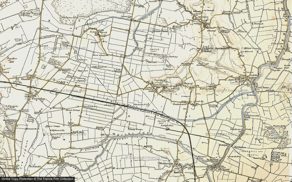 Old Map of Westwoodside, 1903 in 1903