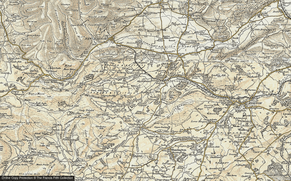 Old Map of Weythel, 1900-1903 in 1900-1903