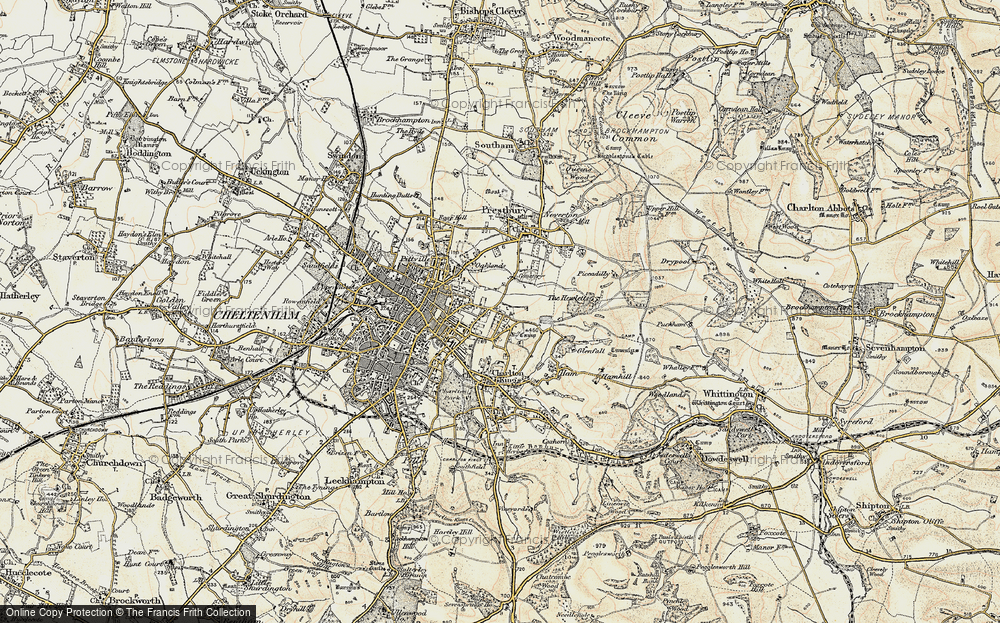 Old Map of Whaddon, 1898-1900 in 1898-1900