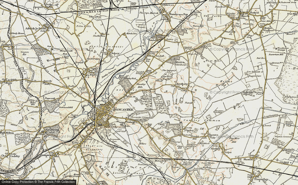 Old Map of Wheatley Hills, 1903 in 1903