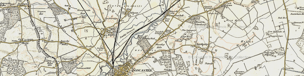 Old map of Wheatley Park in 1903