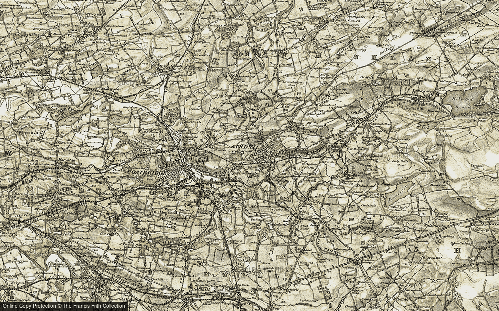 Old Map of Whinhall, 1904-1905 in 1904-1905