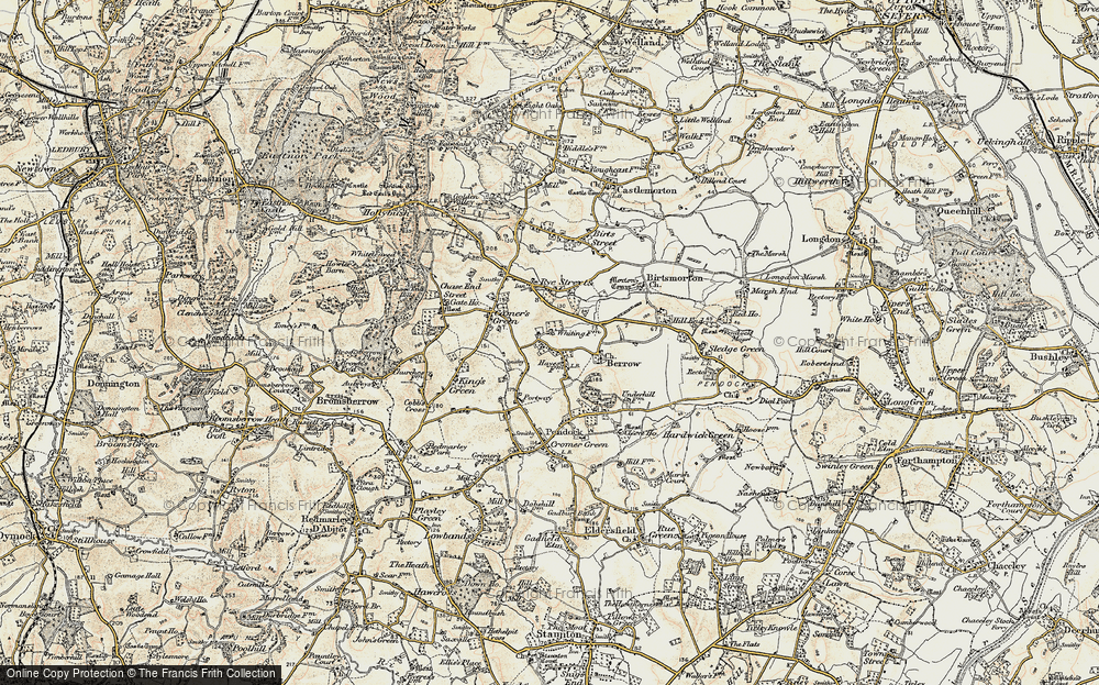 Old Map of White End, 1899-1901 in 1899-1901