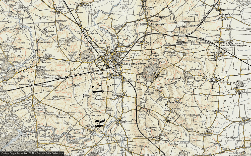 Old Map of White Houses, 1902-1903 in 1902-1903