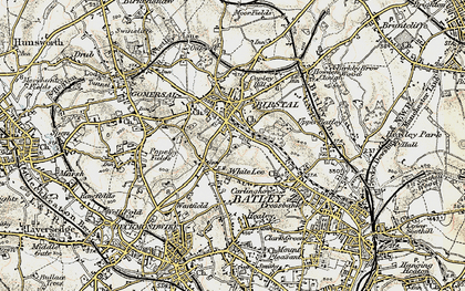 Old map of White Lee in 1903