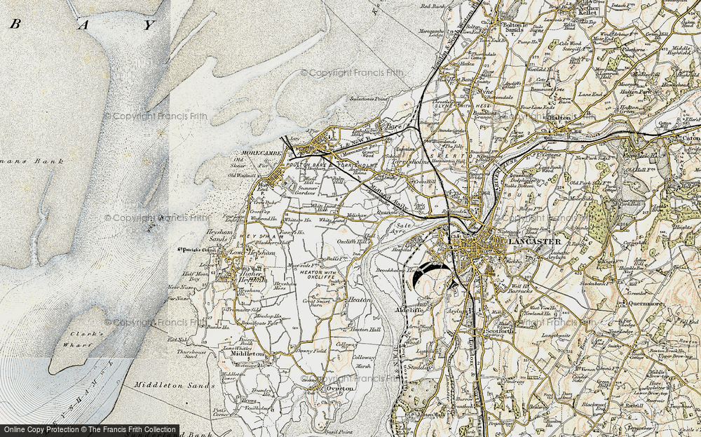 Old Map of White Lund, 1903-1904 in 1903-1904