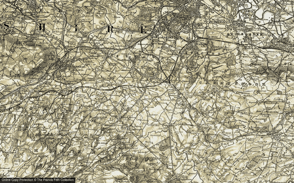 Old Map of Whitecraigs, 1904-1905 in 1904-1905