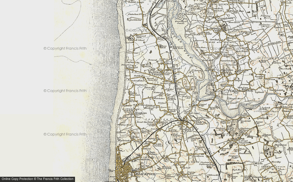 Old Map of Whiteholme, 1903-1904 in 1903-1904