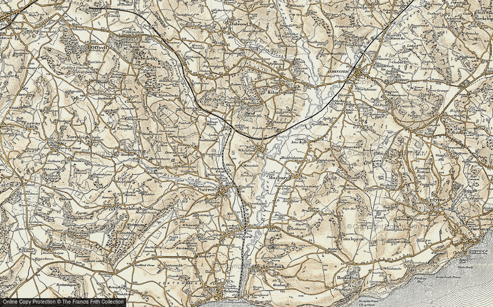 Old Map of Whitford, 1898-1900 in 1898-1900
