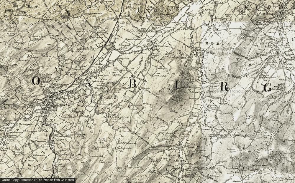 Old Map of Whitriggs, 1901-1904 in 1901-1904