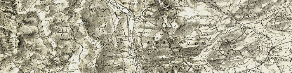 Old map of Whitslaid in 1901-1904