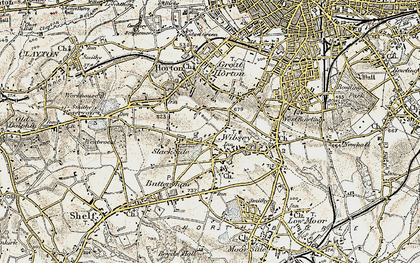 Old map of Wibsey in 1903