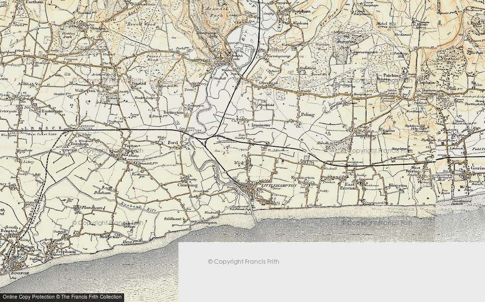 Old Map of Wick, 1897-1899 in 1897-1899