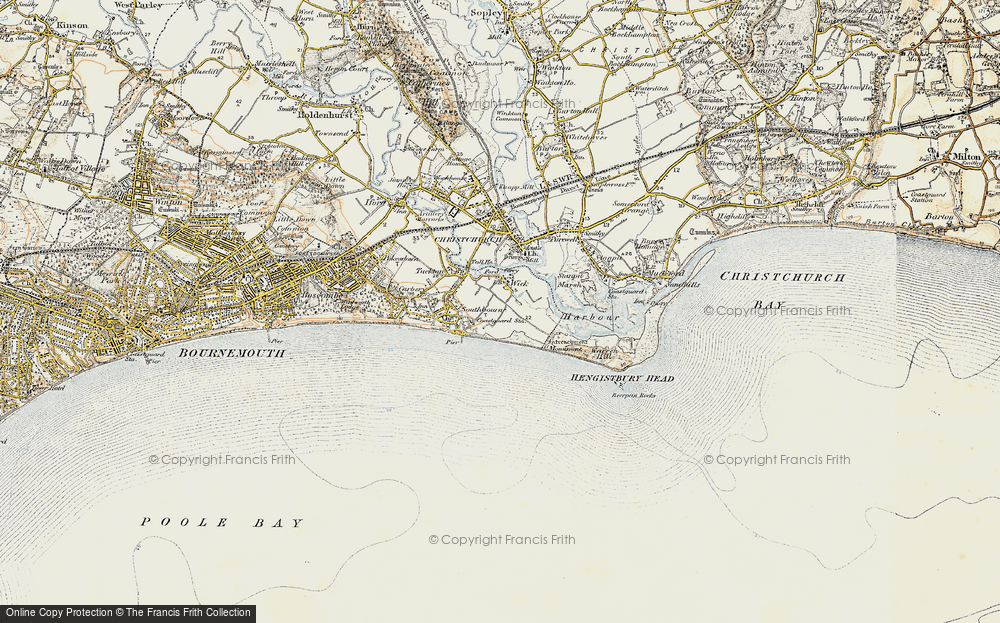 Old Map of Wick, 1899-1909 in 1899-1909