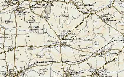 Old map of Tadmarton Heath in 1898-1901