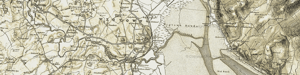 Old map of Broadfield in 1905