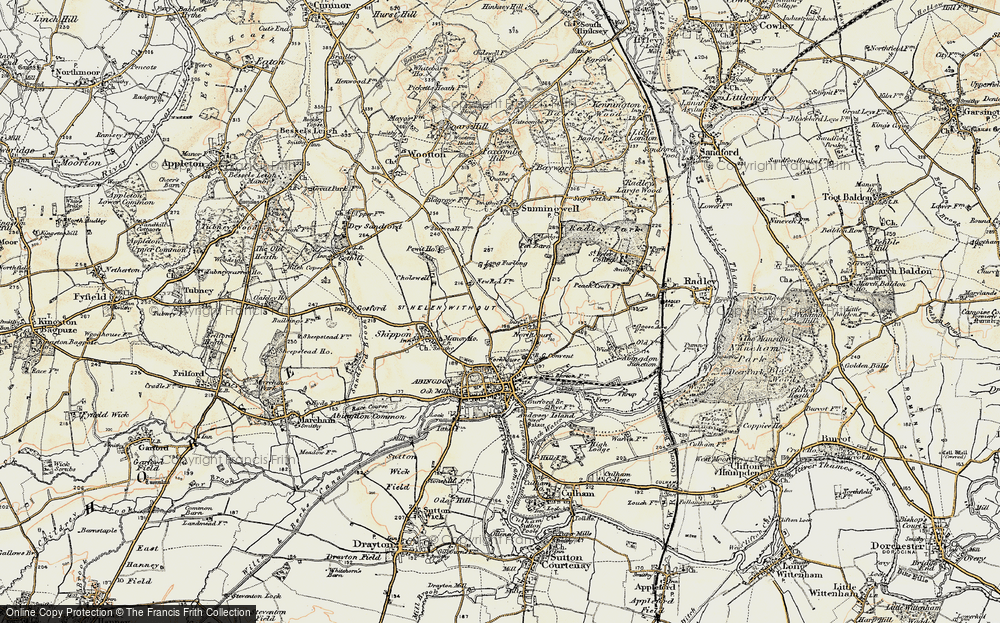 Old Map of Wildmoor, 1897-1899 in 1897-1899
