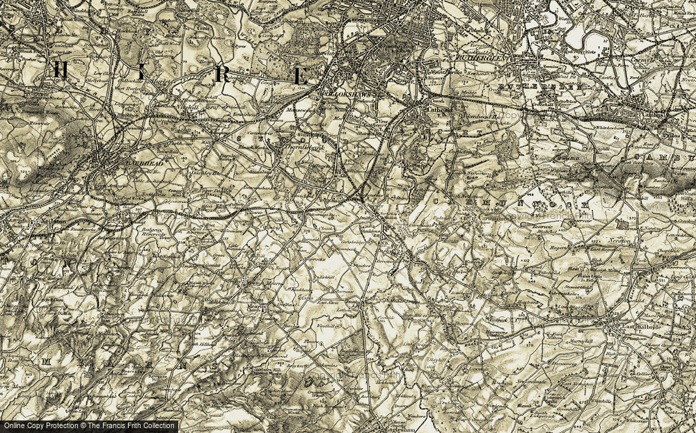 Old Map of Williamwood, 1904-1905 in 1904-1905