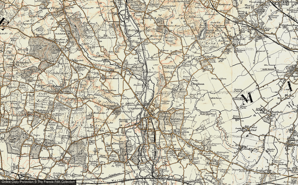 Old Map of Willowbank, 1897-1909 in 1897-1909