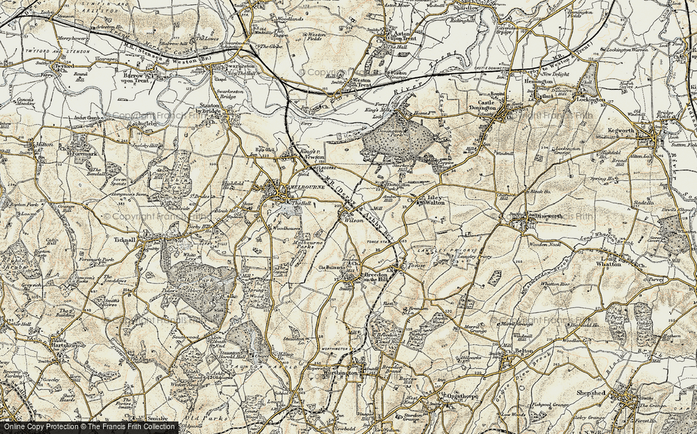 Old Map of Wilson, 1902-1903 in 1902-1903