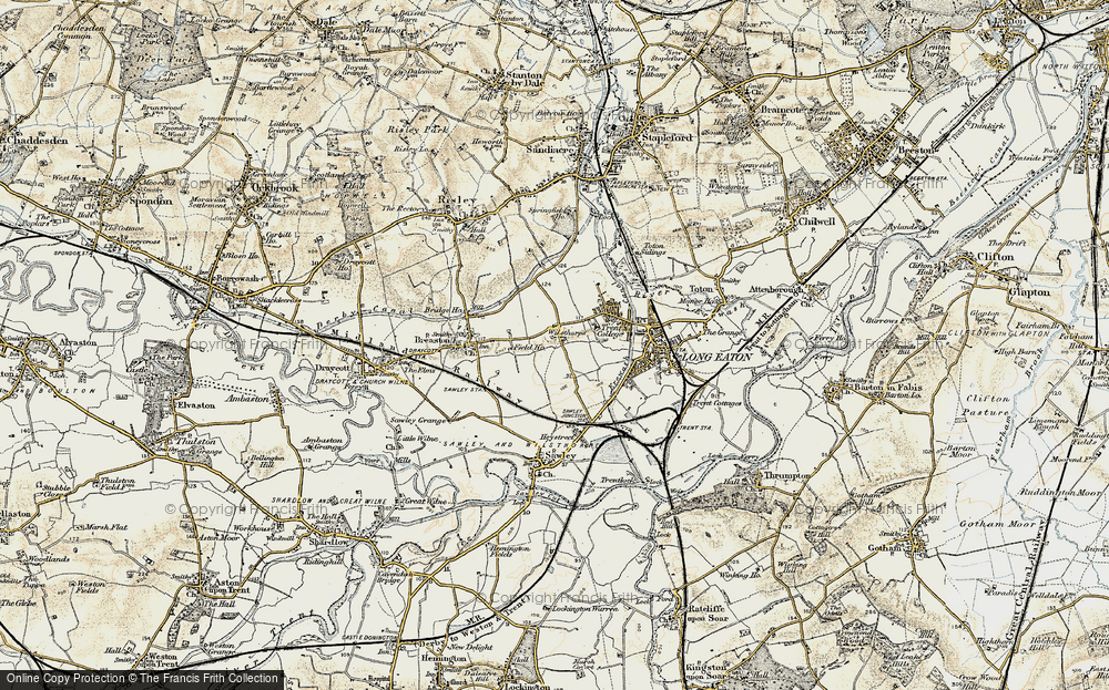 Old Map of Wilsthorpe, 1902-1903 in 1902-1903