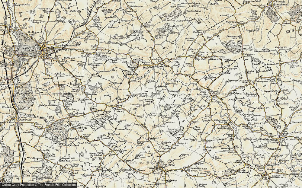 Wimbish Green, 1898-1901