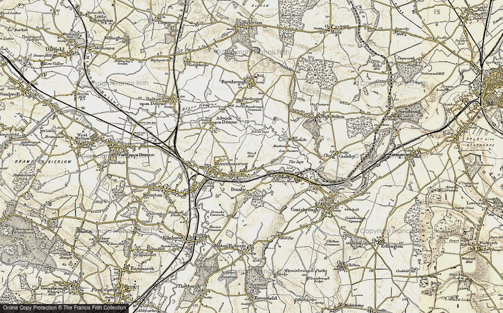 Old Map of Windhill, 1903 in 1903