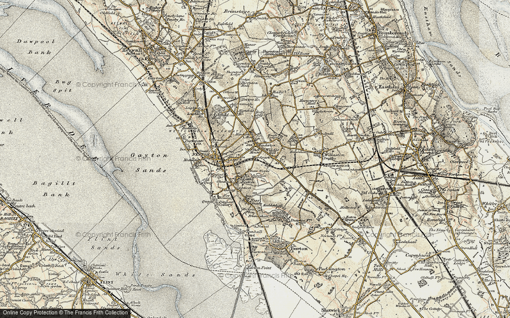 Old Map of Windle Hill, 1902-1903 in 1902-1903