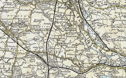 Old map of Windlehurst in 1903