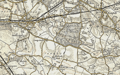 Old map of Windy Arbor in 1902-1903
