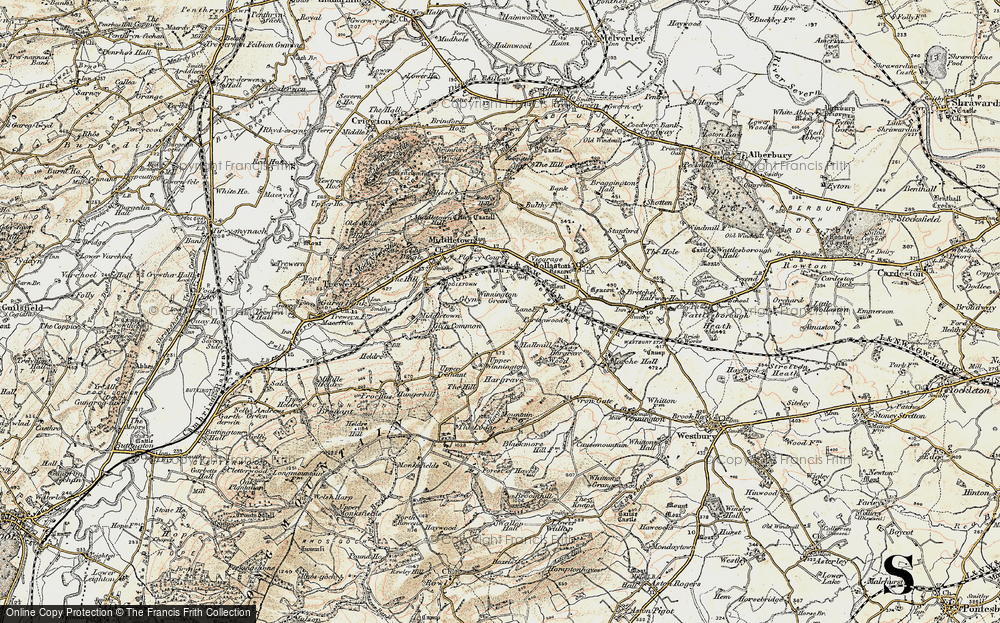 Old Map of Winnington Green, 1902 in 1902