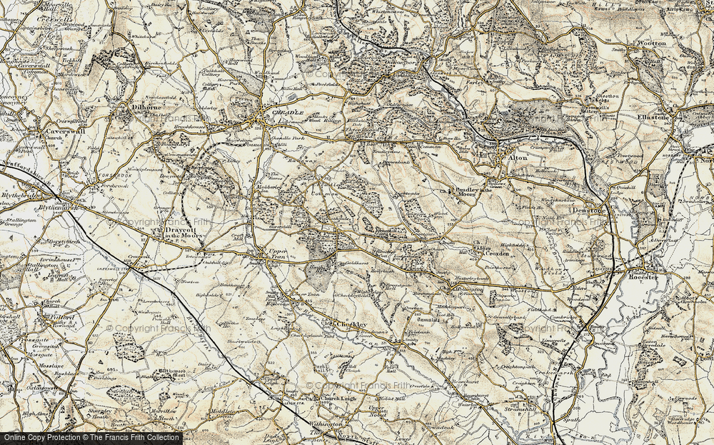 Old Map of Winnothdale, 1902 in 1902