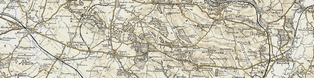 Old map of Winnothdale in 1902