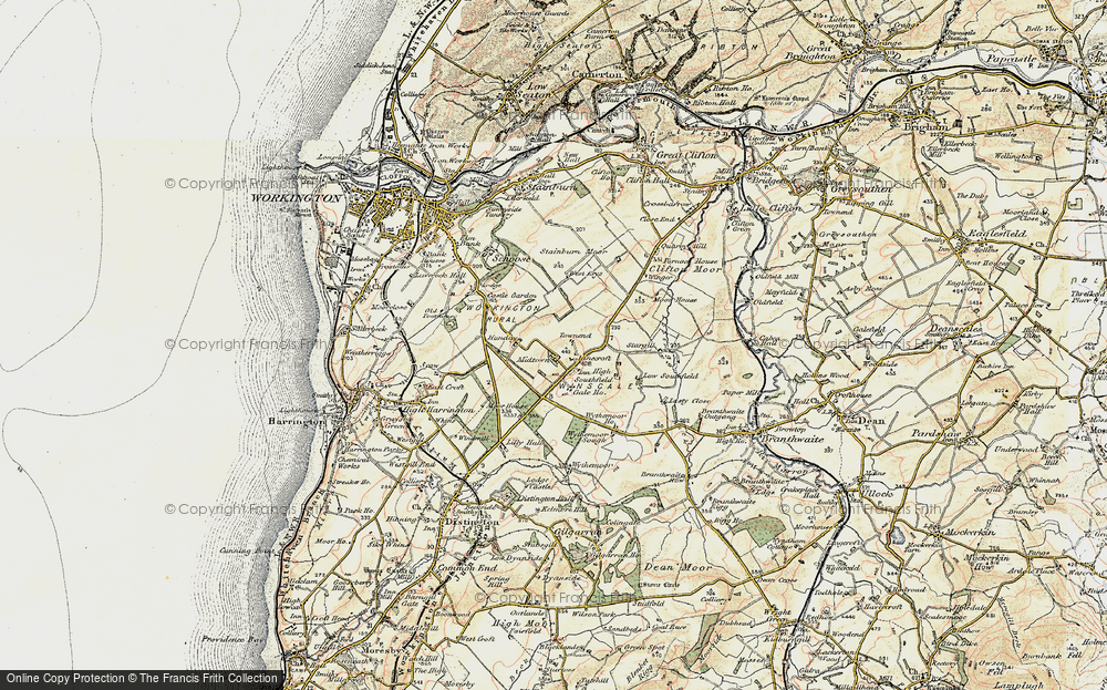 Old Map of Winscales, 1901-1904 in 1901-1904