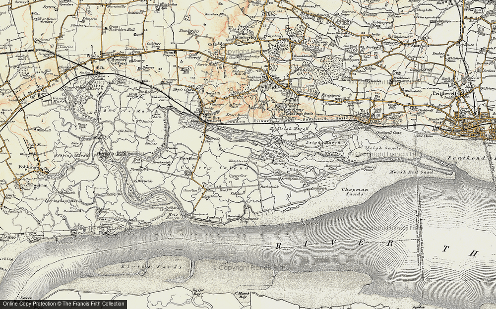 Old Map of Winter Gardens, 1897-1898 in 1897-1898