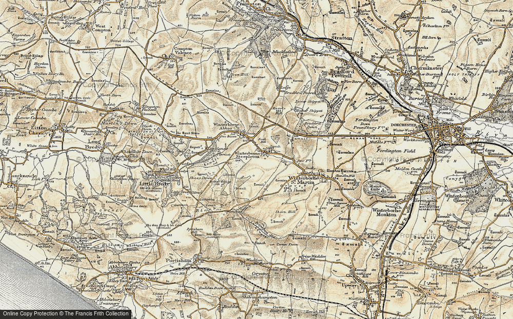 Winterbourne Steepleton, 1899