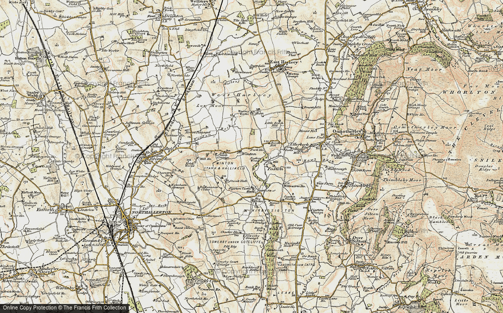 Old Map of Winton, 1903-1904 in 1903-1904