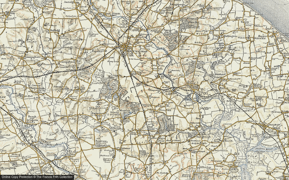 Old Map of Withergate, 1901-1902 in 1901-1902