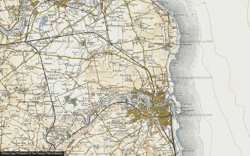 Old Map of Witherwack, 1901-1904 in 1901-1904