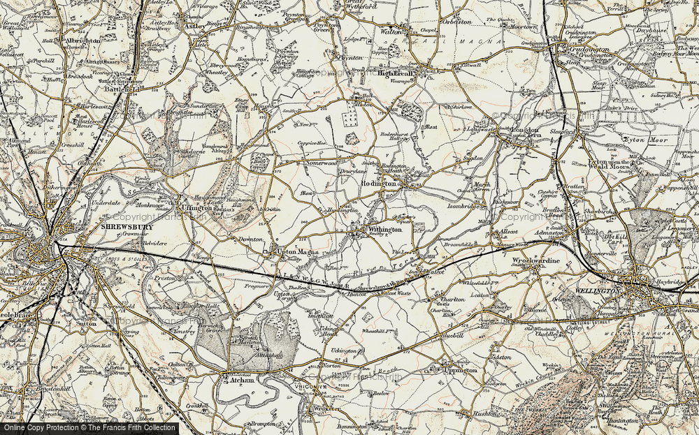 Old Map of Withington, 1902 in 1902