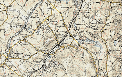 Old map of Withnell in 1903