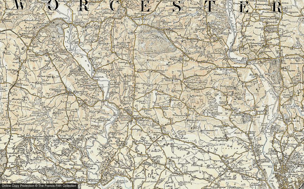 Old Map of Witton Hill, 1899-1902 in 1899-1902
