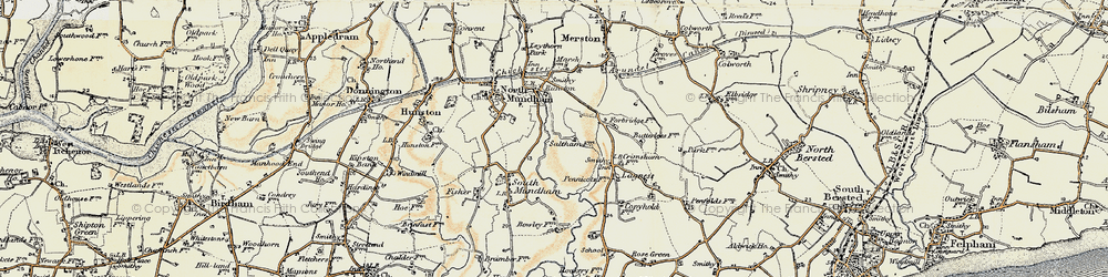Old map of Woldhurst in 1897-1899