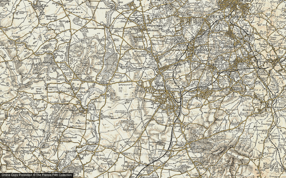 Old Map of Wollaston, 1901-1902 in 1901-1902