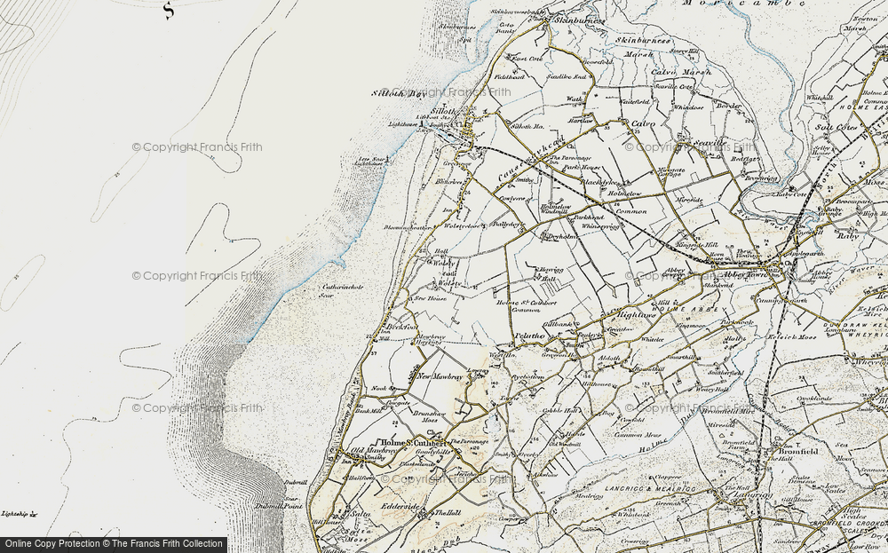 Old Map of Wolsty, 1901-1904 in 1901-1904