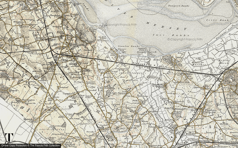 Old Map of Wolverham, 1902-1903 in 1902-1903