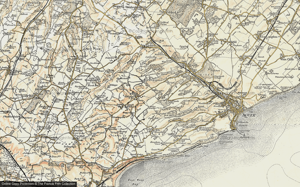 Old Map of Wolverton, 1898-1899 in 1898-1899