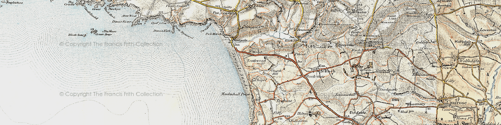 Old map of Wood in 0-1912