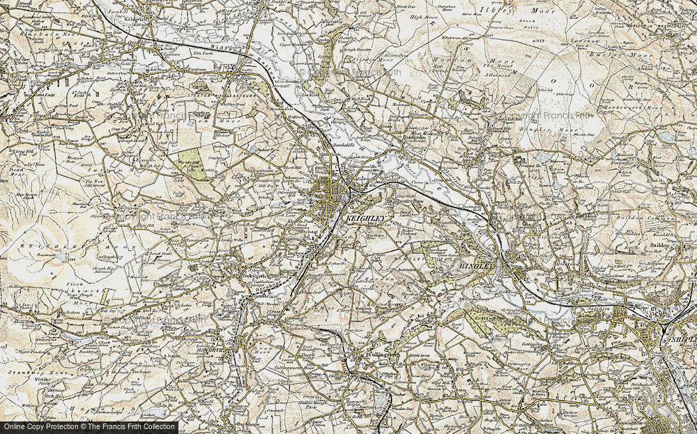 Old Map of Woodhouse, 1903-1904 in 1903-1904