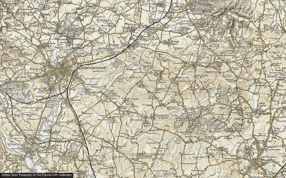 Old Map of Woodrow, 1901-1902 in 1901-1902